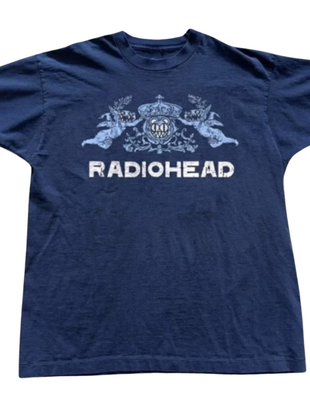 Gildan Navy Blue Radiohead Graphic Tee
